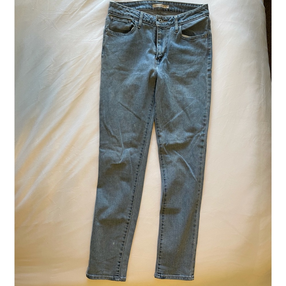 Levis 721 High Rise Skinny Jeans Light Size 29